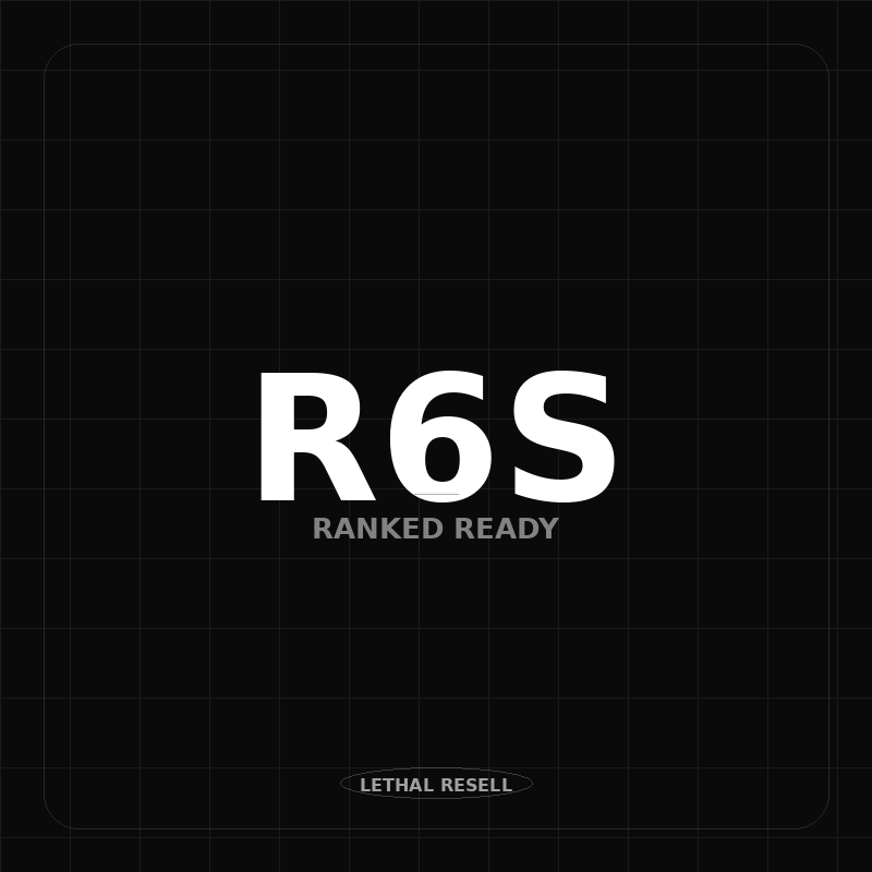Rainbow Six Siege Account